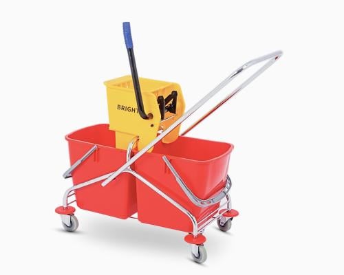 عربة نظافة 2 دلو
