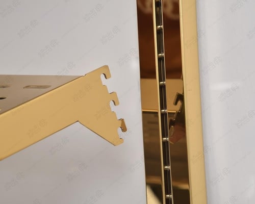 رفوف جدارية على العمود