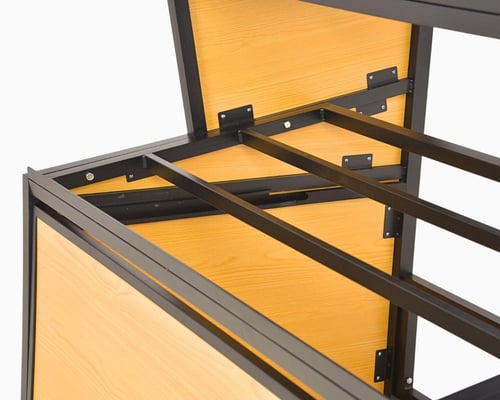 استاند عرض خضروات خشب