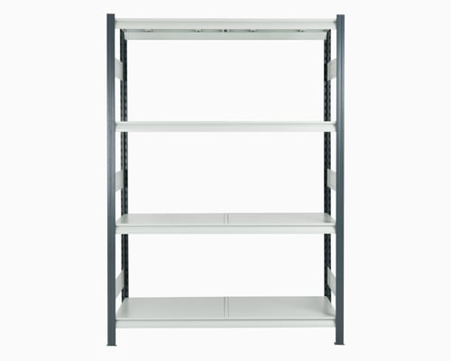 رفوف عرض وتخزين حديثة رمادي مع بيج فاتح حمولة 300...