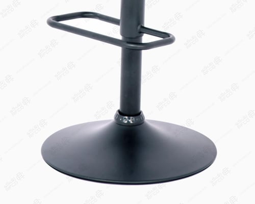 كرسي كاشير ابو يد قماش اسود