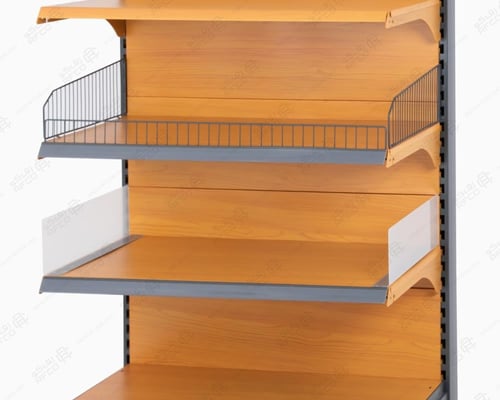 حاجز بلاستيكي بمغناطيس تثبيت على الرف