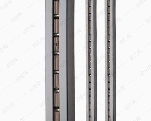 عمود تثبيت رفوف جدارية مفرز استيل