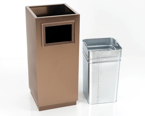 طفاية سجائر وسلة مهملات فندقية فاخرة