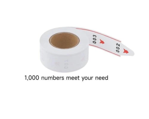 رول تذاكر انتظار