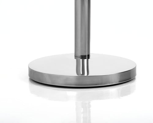 عمود سارية ثابت فضي