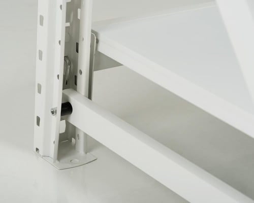 رفوف مستودعات حديد 4 أرفف – حمولة 300 كجم لكل رف -...