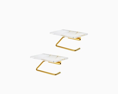 حامل منديل حمام على الجدار