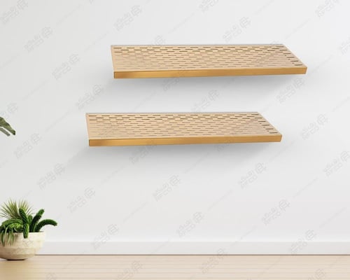 رفوف على الجدار