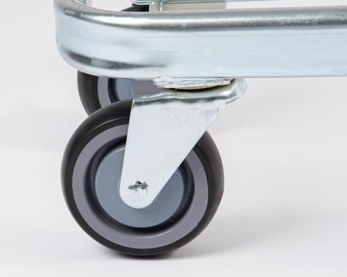 عربة تسوق يد عريض