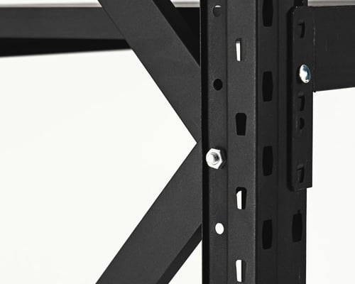 رفوف مستودعات حديد 4 أرفف – حمولة 300 كجم لكل رف -...