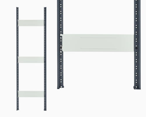 رفوف عرض وتخزين حديثة رمادي مع بيج فاتح حمولة 300...