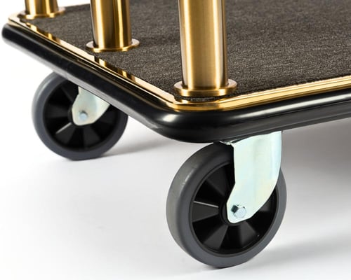 عربة استقبال ونقل حقائب فندقية كبير