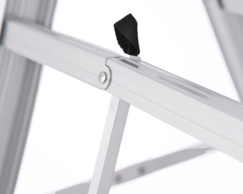 سلم المنيوم جهتين تصميم فرنسي