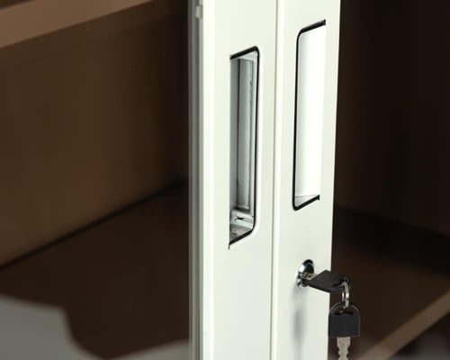 دولاب ملفات مكتبي بني