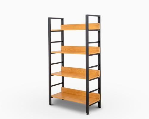 رفوف خشب 4 رف ارتفاع 145 سم