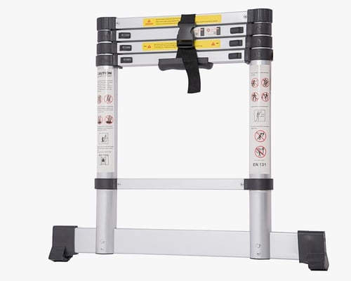 سلم صيني على الجدار قابل للطي