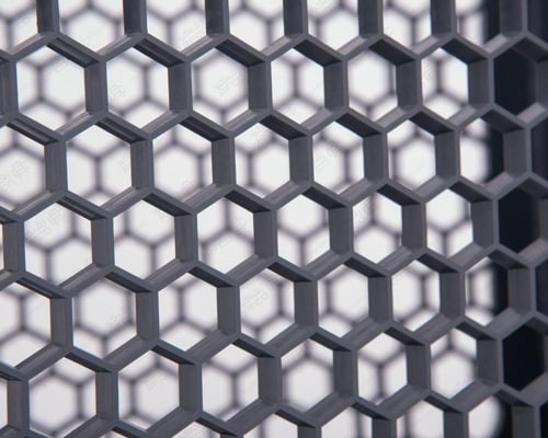 عربة تسوق بلاستيك رصاصي قاعدة حديد