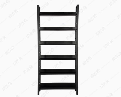 رفوف خشب اسود