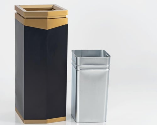 طفاية سجائر و سلة نفايات فندقية فاخرة