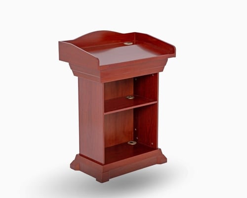 منصة إلقاء خشب. Y009