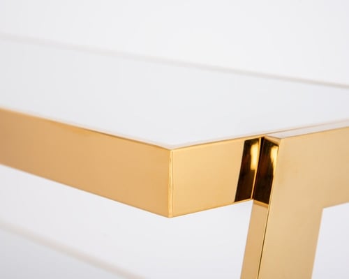 استاند عرض رفوف مدرج ذهبي