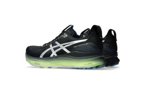 حذاء اسيكس kayano 32 black&neon yellow