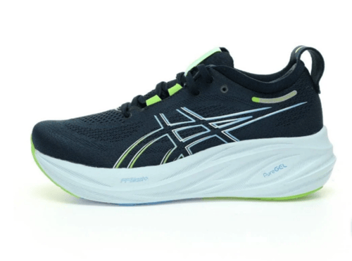 حذاء اسيكس GEL-Nimbus 26 navy&neon yellow