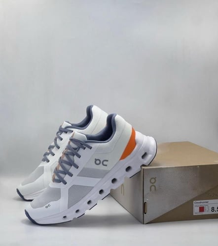 On Running Cloudrunner white&orange