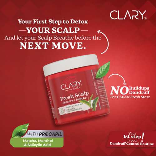 Clary Hair Fresh Scalp 300 ml