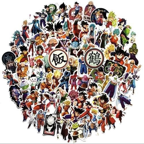 dragon ball sticker 25 pcs