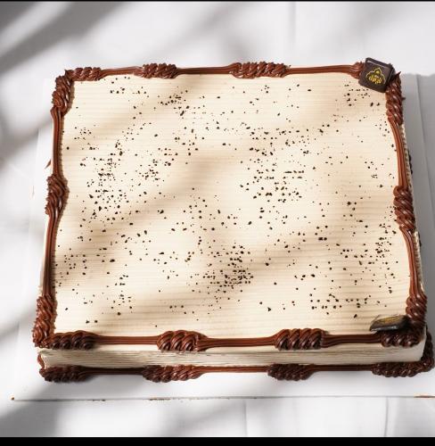 كيكة النسكافيه مستطيل