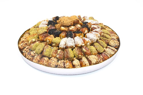 صينية تمر محشي