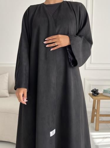 عبايه H139 دبل فيس