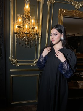 عبايه بقماش صيفي H123