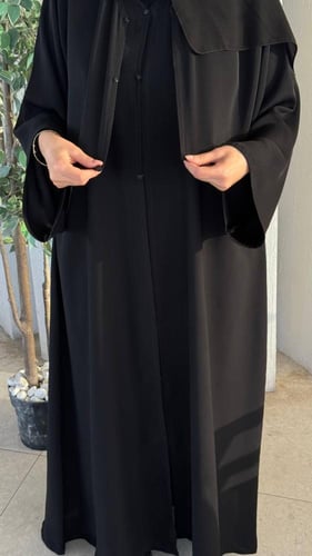 عباية الرضاعة قطعتين بطقطق