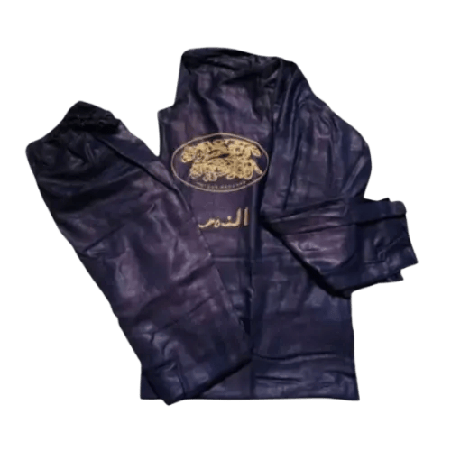 بيجامة النيلة الزرقاء المغربية الأصلية