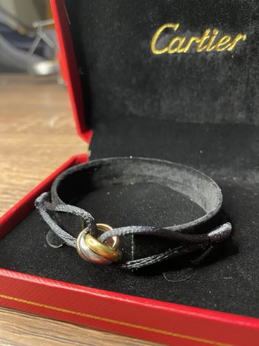 تسليم فوري Cartier Bracelet Trinity Black