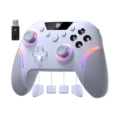 EasySMX X20 Wireless Gaming Controller with RGB Ba...