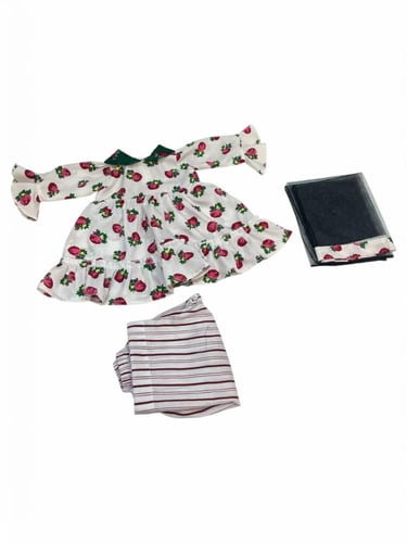 طقم فستان جنينة شيخة المواليد بالوان متعددة