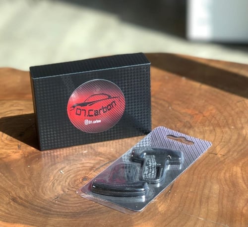 طقم قفل حزام كاربون فايبر