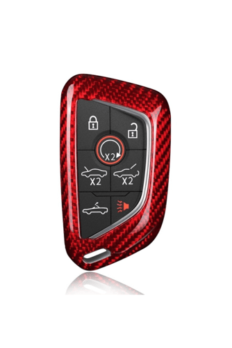 كفر كاربون فايبر لمفتاح كاديلاك الجديد