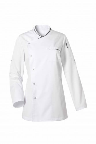 جاكيت شيف نسائي- ميسا ابيض