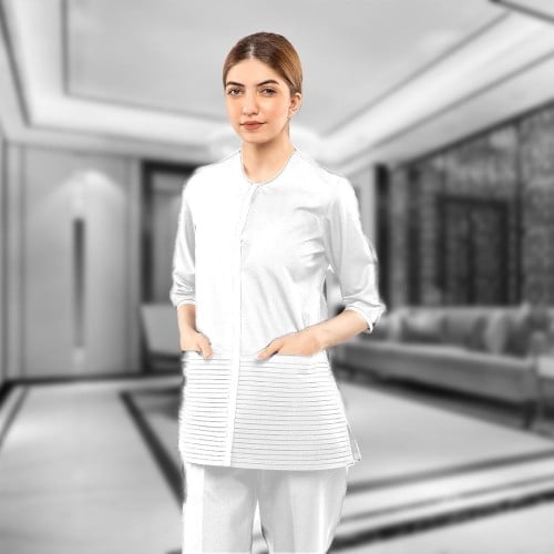 طقم عاملات كسرات ابيض