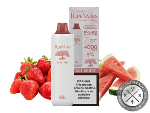 سحبة رايب فيب 4000 موشة نكهات متنوعة - Ripe Vapes...