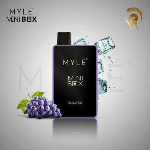 سحبة مايلي ميني بوكس نكهة عنب ايس 1500 موشة MYLE m...