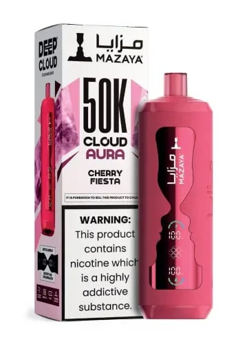 شيشة مزايا كلاود اورا 50 الف كرز فيستا mazaya clou...
