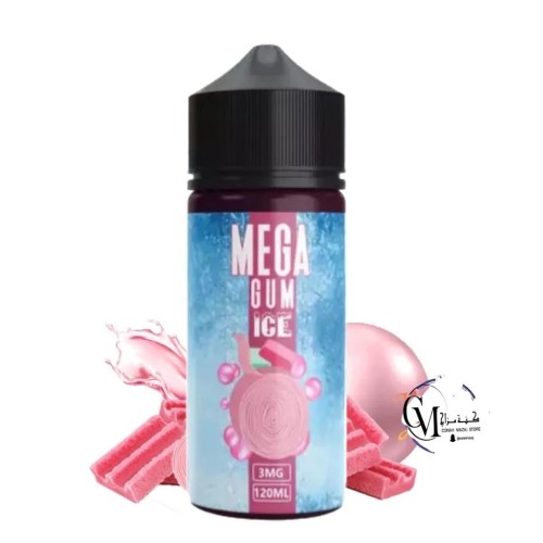 نكهة ميجا علكة ايس MEGA Gum Ice 120ml