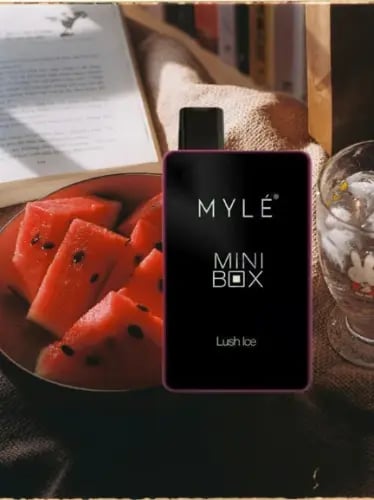 سحبة مايلي ميني بوكس نكهة بطيخ ايس 1500 موشة MYLE...