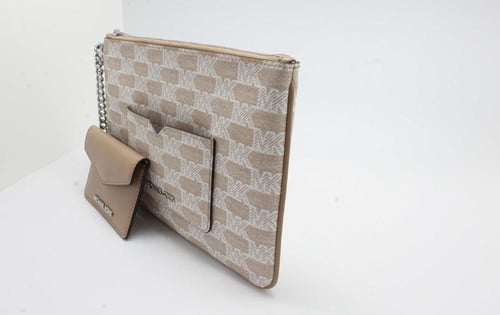 باوتش مايكل كورس لون بيج مكون من قطعتين محفظة كبير...